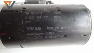 Стартер 059911023h за Audi  A4 2.5 Tdi 163 Hp (avant) (b6)