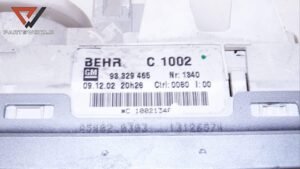 Управление климатик  93329465 за Opel  Meriva A 1.6 I 16v 100 Hp Ecotec (minivan)