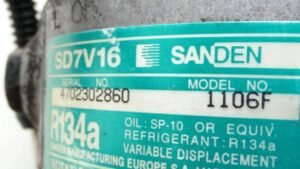 Компресор климатик за Peugeot  406 2.0 I 135 Hp (coupe)