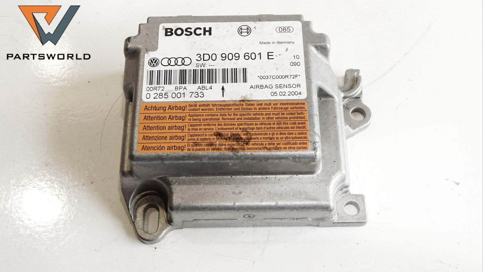 Модул Airbag 3d0909601e за Vw Touareg 2.5 Tdi (r5) 174 Hp (7l) (suv) Модул Airbag 3d0909601e за Vw Touareg 2.5 Tdi (r5) 174 Hp (7l) (suv)