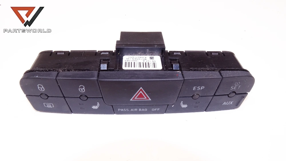 Панел копчета централна конзола 6j0927137h за seat ibiza iv sc 1.9 tdi 105hp (hatchback) Панел копчета централна конзола 6j0927137h за seat ibiza iv sc 1.9 tdi 105hp (hatchback)