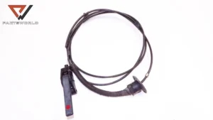 Вътрешна дръжка отваряне преден капак с жило  за peugeot 407 sw 1.6 hdi 136hp sportwagon