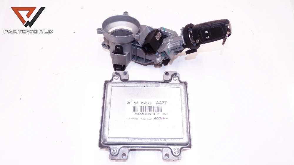 dsc03837_partsworld Компютър двигател с ключ и имобилайзер комплект 55580500 за OPEL Corsa D 1.2i 16V ECOTEC (Z12XER) (hatchback) - Image 1